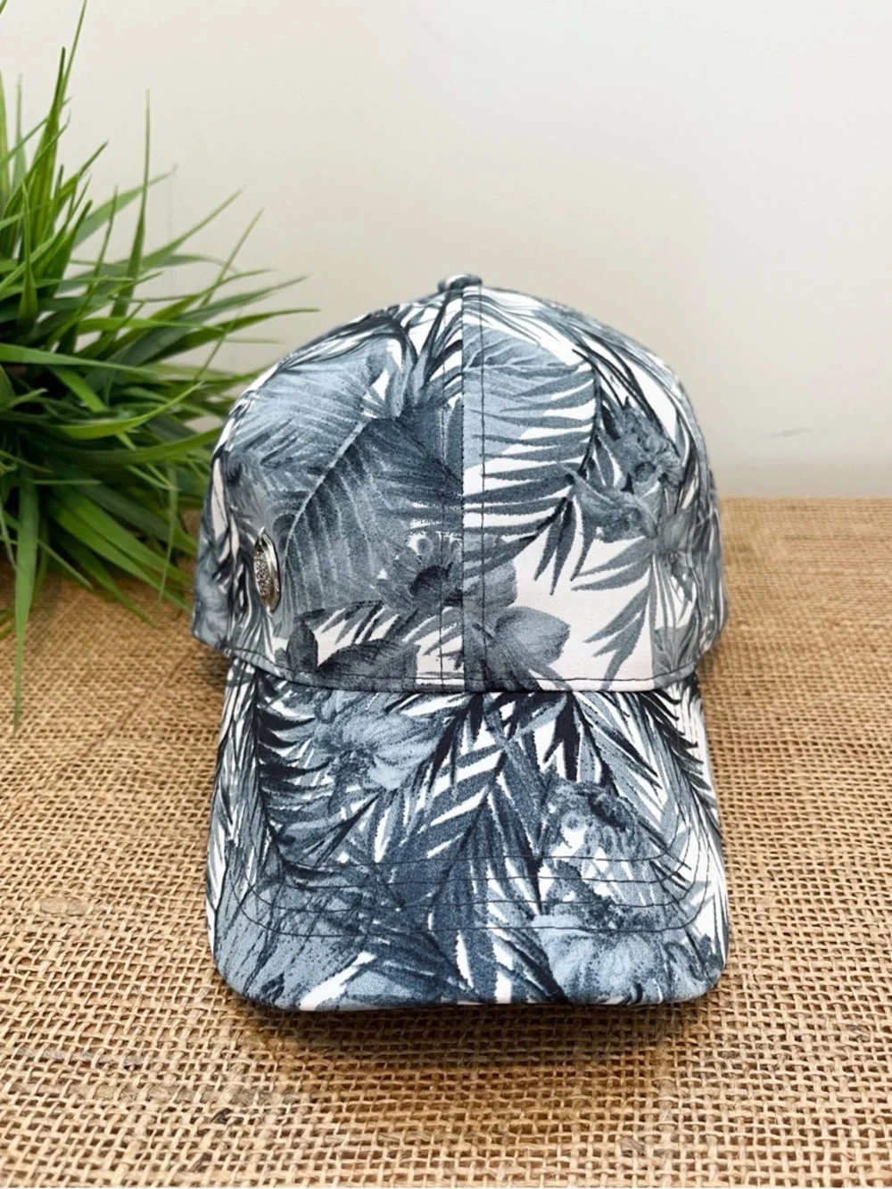 Vince Camuto Tropical Print Baseball Cap Women’s OS Adjustable